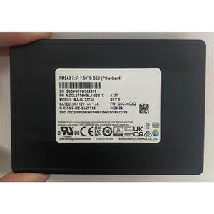 오리지널 PM9A3 7.68TB U.2 NVMe PCIe Gen4 SSD MZ-QL27T60 엔터프라이즈 서버 솔리드 스테이트 드라이브 2.5인치 데이터 센터 스토리지 SSD - Product Image 1