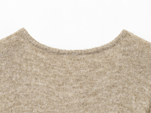 Pull <span class=keywords><strong>cardigan</strong></span> décontracté en tricot à col rond, boutonné, à manches longues, avec nœud papillon, couleur kaki, pour femmes - Product Image 6