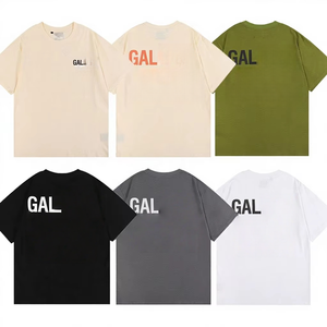 Nuova T-shirt Uomo Donna Coppia, Maglia Base Larga Personalizzabile 230g 100% Cotone Antipiega con Scritta, Abbigliamento Sportivo Uomo - Product Image 1