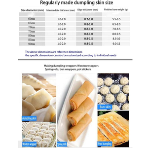 Machine automatique de fabrication de peaux de raviolis pour produits à base de céréales, de petite taille et de type table. - Product Image 6