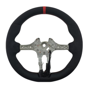 Nouveau produit phare : Volant en cuir perforé Alcantara pour BMW Série 3, Série 5, F10, F20, F30, F90, F01, F02 - Product Image 1