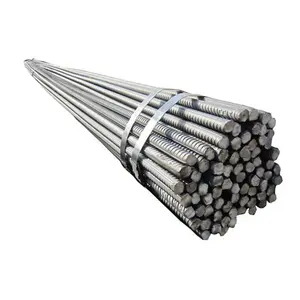 Hot Rolled Deformed Steel Carbon Rebar Gr60 HRB400 HRB500 Hrb600 B400 Reinforced Steel Bar Rebar Price mauritania steel rebar