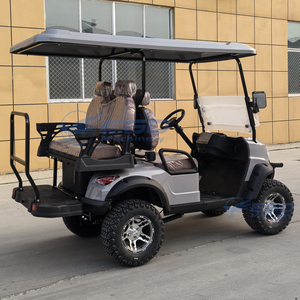 Carro de golf eléctrico de lujo todoterreno, legal para la calle, para caza, vehículo clásico para campo de golf - Product Image 3