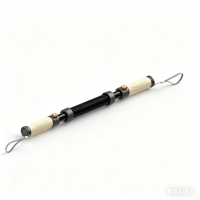 KDST Barra de Agarre con Resorte de Acero Ajustable, Expansor de Brazos y Pecho para Entrenamiento Muscular en Casa