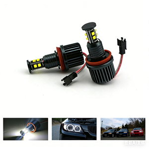 Luces <span class=keywords><strong>LED</strong></span> <span class=keywords><strong>Angel</strong></span> Eyes H8 <span class=keywords><strong>de</strong></span> 80W para BMW E92, Chips <span class=keywords><strong>CREE</strong></span> <span class=keywords><strong>de</strong></span> Alta Potencia y Brillo - Product Image 5