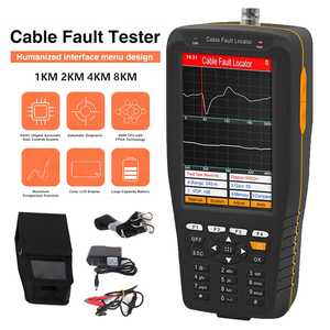 Localizador de Fallas de Cable TDR 1km 2km 4km 8km, Probador de Fallas de Cable para Cable de Comunicación Coaxial TL280 - Product Image 2