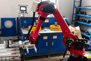 Borunte BRTIRPZ2480A 4 Axis Industrial <b>Robotic</b> Arm 80kg Payload 2412mm Reach Automatic Loading Unloading <b>Stacking</b> Palletizer - Product Image 3