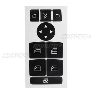 1 Kit de réparation de boutons de commande de lève-vitre pour Mercedes-Benz 2007-2014, autocollants décoratifs pour réparer les boutons défectueux - Product Image 1