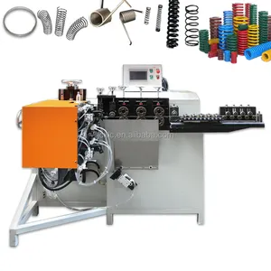 Máquina de solda de fábrica de fabricação para venda Máquina de enrolamento de mola CNC de anel de vedação adequada para fazer fivelas de chaveiro
