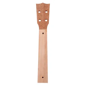 NAOMI Tenor 26 inç Ukulele boyun bitmemiş Okoume ahşap boyun vücut Ukulele 4-string Hawaii gitar DIY parçaları