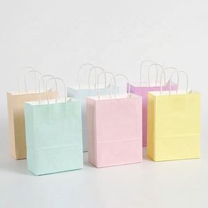 ถุงกระดาษใส่อาหารแบบมีหูหิ้ว สำหรับร้านอาหาร สีสันสดใส พิมพ์โลโก้ได้ ใช้สำหรับส่งอาหารกลับบ้านหรือซื้อกลับบ้าน - Product Image 2