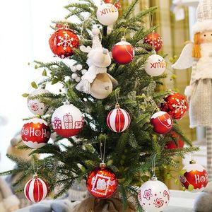 Bola de Plástico Ecológica de Diseño Personalizado de Alta Calidad para Regalos de Fiestas, Adorno Colgante para Árbol de Navidad - Product Image 1