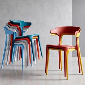 white black green color stacking kitchen chair price restaurant room pp polypropylene outdoor stackable plastic dining chairs