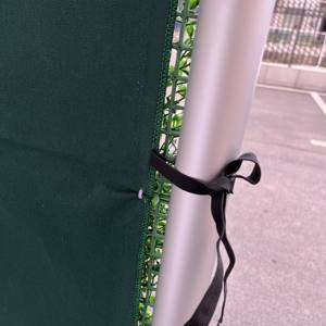 Panel de hierba de hojas verdes de plástico, pared de vegetación, planta de pared <span class=keywords><strong>Artificial</strong></span> para decoración de jardín y hogar - Product Image 6