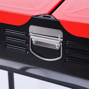 Barbecue au charbon de bois portable pour le camping en plein air, pique-nique en famille, grillades de brochettes avec souffleur d'air, poêle - Product Image 4