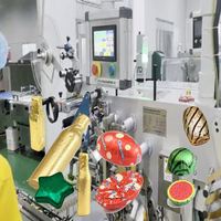 Machine d'emballage de bonbons personnalisée, fonctionnement continu, personnalisation automatique
