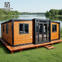 Kits de maisons préfabriquées économiques 20FT 40FT Maison conteneur extensible 1-4 chambres Résidence modulaire
