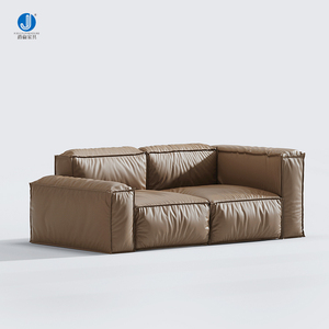 Ensemble de canapés en cuir véritable de luxe modernes canapés <span class=keywords><strong>2</strong></span> 3 4 places meubles de salon design pour la maison - Product Image 6