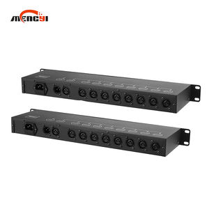 Amplificador de señal 8 <span class=keywords><strong>DMX</strong></span> Out 1 <span class=keywords><strong>DMX</strong></span> In DMX512, 8 canales, divisor <span class=keywords><strong>DMX</strong></span> para boda/DJ/fiesta/disco - Product Image 3