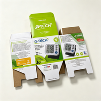 Boîte cadeau pliable en matériaux recyclés, personnalisable pour petites entreprises, avec logo, revêtement UV, gaufrage, emballage en carton ondulé, impression de boîtes