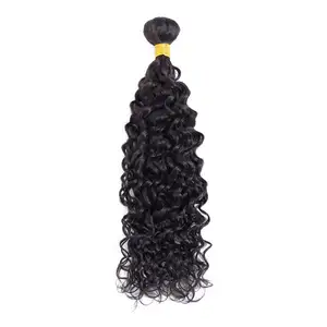 XCCOCO 8A Water Wave Raw Virgin Brazilian Human Hair Extension Bundles For Sale Double Weft Hair Supplier In China Drop Ship