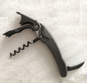 Sacacorchos Profesional <span class=keywords><strong>Rialto</strong></span> Personalizable con Logotipo, de Dos Palancas, de Acero Inoxidable, con Mango Suave - Product Image 5