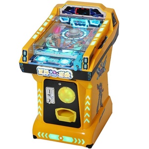 Nueva Máquina de Juego Recreativa de Parque de Atracciones Serie Star, Operada con Monedas, de un Solo Jugador, con Cañón, Máquina de Canicas de Plástico de 25mm con Varilla de Tracción para Niños - Product Image 4