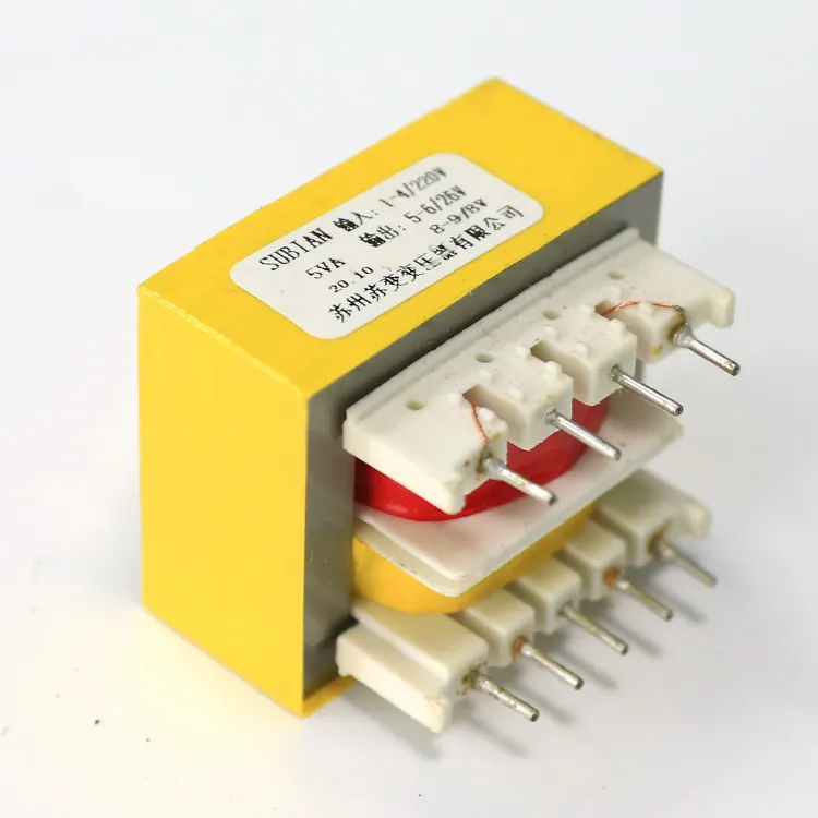 custom made Ei Manufacturer Good Price Low Frequency 10w 6V 9v 12V Power Supply Transformer