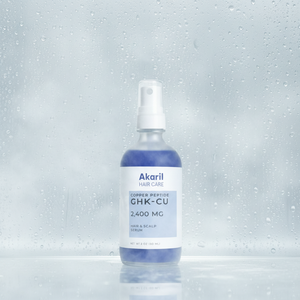 Sérum capillaire et cuir chevelu bio végétalien au cuivre GHK-CU 2400mg 60ml – Nourrissant en profondeur, réparateur et brillant - Product Image 2