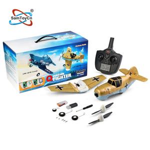 Samtoy 2.4G 4CH <span class=keywords><strong>Avion</strong></span> <span class=keywords><strong>BF109</strong></span> EPP mousse Stunt Glider Fighter Jet télécommande <span class=keywords><strong>Avion</strong></span> <span class=keywords><strong>Avion</strong></span> RC <span class=keywords><strong>Avion</strong></span> pour enfants adultes - Product Image 4
