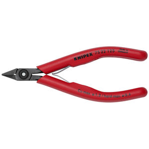 KNIPEX 75 22 125 Cortador diagonal para electrónica con revestimiento de plástico, pulido, 125 mm - Product Image 1