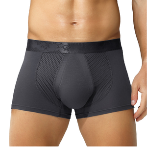 Spandex and <b>Polyester</b> <b>Boxer</b> Soft Stretch Fabric Breathable Comfortable Fit for Daily Wear Sports and Active Lifestyle - Product Image 1
