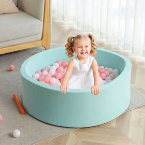 Piscina de Bolas Redondas de Espuma Suave para Niños de 4 a 6 Años, Unisex, Premium, para Interiores, Corralito y Juguete Sensorial, Regalo de Cumpleaños TX 90x30x5cm - Product Image 2