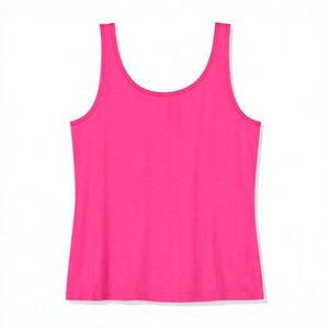Camiseta sin mangas de punto premium para mujer, talla grande, informal, de verano, para entrenamiento, holgada, transpirable, de secado rápido, estilo japonés, con encaje, ropa deportiva. - Product Image 4