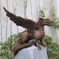 Statues d'animaux et modèles de dragons personnalisés imprimés en 3D Décor de jardin de villa intérieur/extérieur écologique Couleur et taille personnalisables