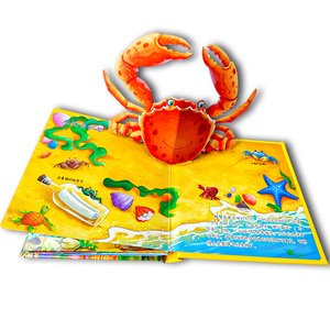 Jouets et livres d'apprentissage préscolaire personnalisés pour enfants planche pour bébé livres <span class=keywords><strong>popup</strong></span> 3D livres éducatifs pop-up pour enfants - Product Image 4