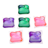 Capsules et billes de lessive antibactériennes nettoyantes en profondeur au parfum floral pour vêtements