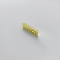 Métal République Galactique Pièces de Crédit Or Ancienne République Barres pour Collectionneurs et Logo Cosplay à Collectionner (50x18x4mm)