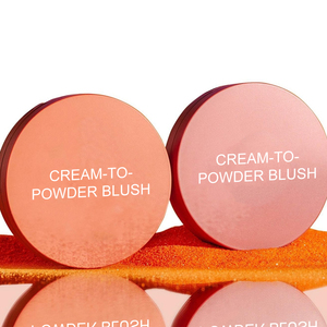 พาเลทแต่งหน้าสำหรับริมฝีปากและแก้มแบบวีแกนหลายสีครีมทาผิวสวยติดฉลากส่วนตัวแบบพกพา - Product Image 1