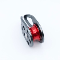 MingPin MP-DHL-005 Pulley Tunggal Aluminium Ultra-Ringan Langsung dari Pabrik 22KN Tali 13mm untuk Rappelling, Panjat Pohon, Penyelamatan, dan Penanganan Jatuh
