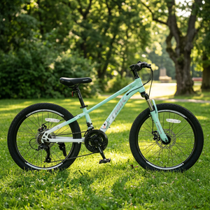 <span class=keywords><strong>Bicicleta</strong></span> infantil con apariencia genial, manillar antideslizante, <span class=keywords><strong>freno</strong></span> <span class=keywords><strong>de</strong></span> disco doble, horquilla delantera con amortiguación, <span class=keywords><strong>bicicleta</strong></span> para jóvenes <span class=keywords><strong>de</strong></span> 7 a 12 años - Product Image 2