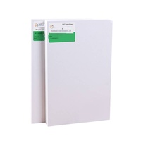Panneau de mousse de PVC de haute qualité pour armoires de cuisine 3mm 2mm 5mm meubles publicitaires blancs planche à neige populaire coupe personnalisée