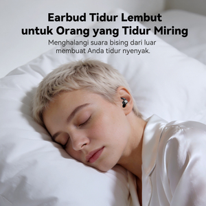 หูฟังบลูทูธ NE76 Sleep Earbuds BT 6.0, ตัดเสียงรบกวน ENC, หูฟังสำหรับเล่นกีฬาและสนทนาแบบ HD - แปลภาษาด้วย AI 134 ภาษา แบตเตอรี่ดิจิตอลพร้อมหน้าจอแสดงผล - Product Image 6