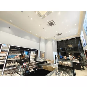 Design d'intérieur de boutique de montres haut de gamme, décoration de salle d'exposition de montres de luxe avec vitrines personnalisées, vitrines en verre, éclairage intelligent - Product Image 5