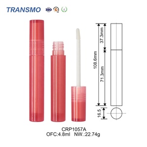 Tubes de brillant à lèvres écologiques, tubes de rouge à lèvres liquide dégradé 4ml, tubes vides de brillant à lèvres avec applicateur - Product Image 2