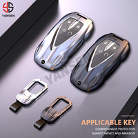 Coque de clé en alliage de zinc de qualité supérieure compatible signal pour Changan QIYUAN NEVO A05 A06 A07 Q05 Q07 – Accessoire d'intérieur automobile