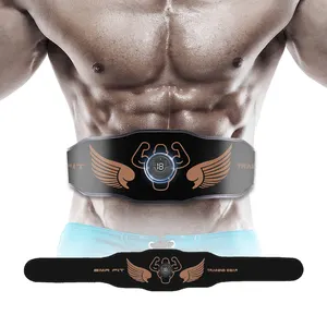 Estimulador muscular de vibración para fitness, masajeador de relajación para todo el cuerpo, quemador de grasa, cintura, brazo, adelgazante, cinturón de tonificación abs, nuevo