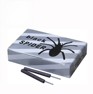 Cohetes de fuego tipo araña negros, muy vendidos, precio directo de fábrica china para festivales - Product Image 1
