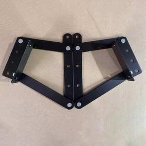 Chengyouhui Charnière d'angle pour table basse, connecteur métallique pliable, accessoire de quincaillerie pour meubles de rangement - Product Image 2