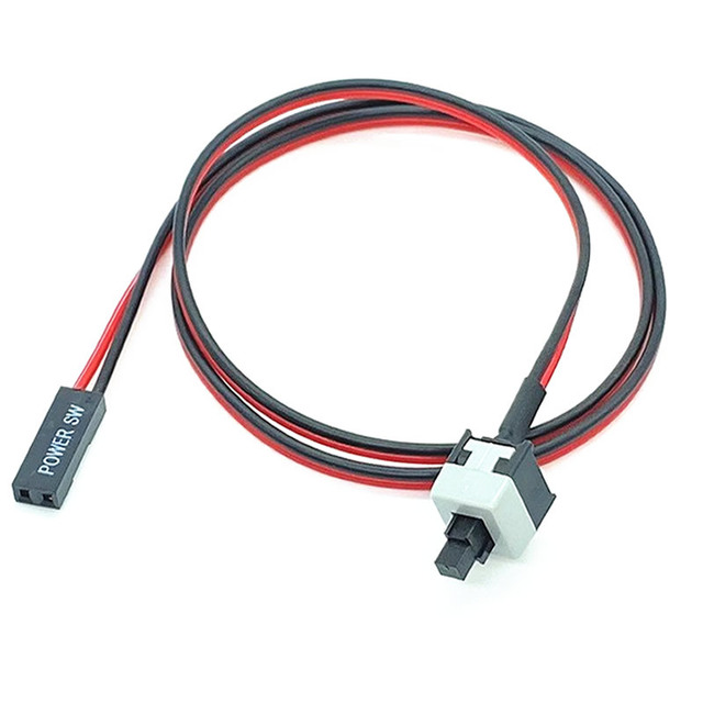 Case desktop switch, network cable, power cord, reset cable, power button